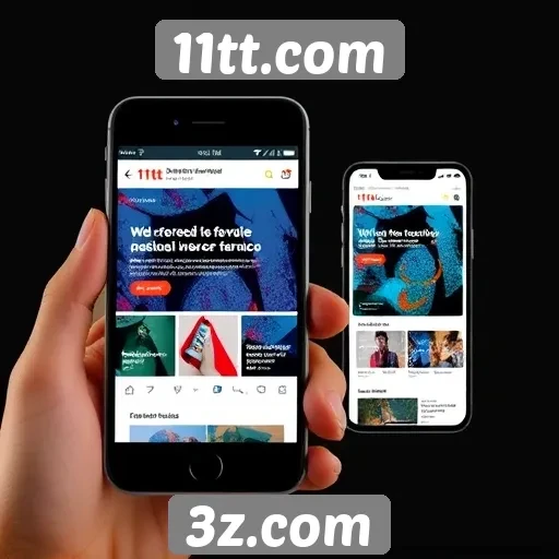 Navegação e usabilidade do 11tt.com em dispositivos móveis