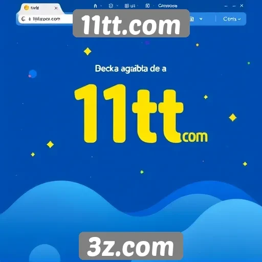 Facilidade de navegação e usabilidade do site 11tt.com