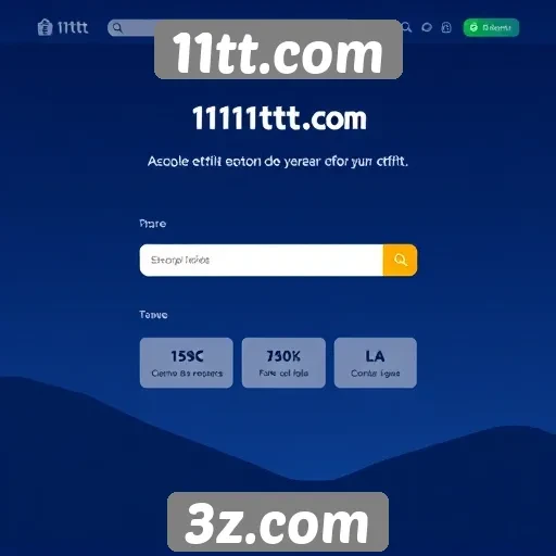 Experiência de usuário no 11tt.com